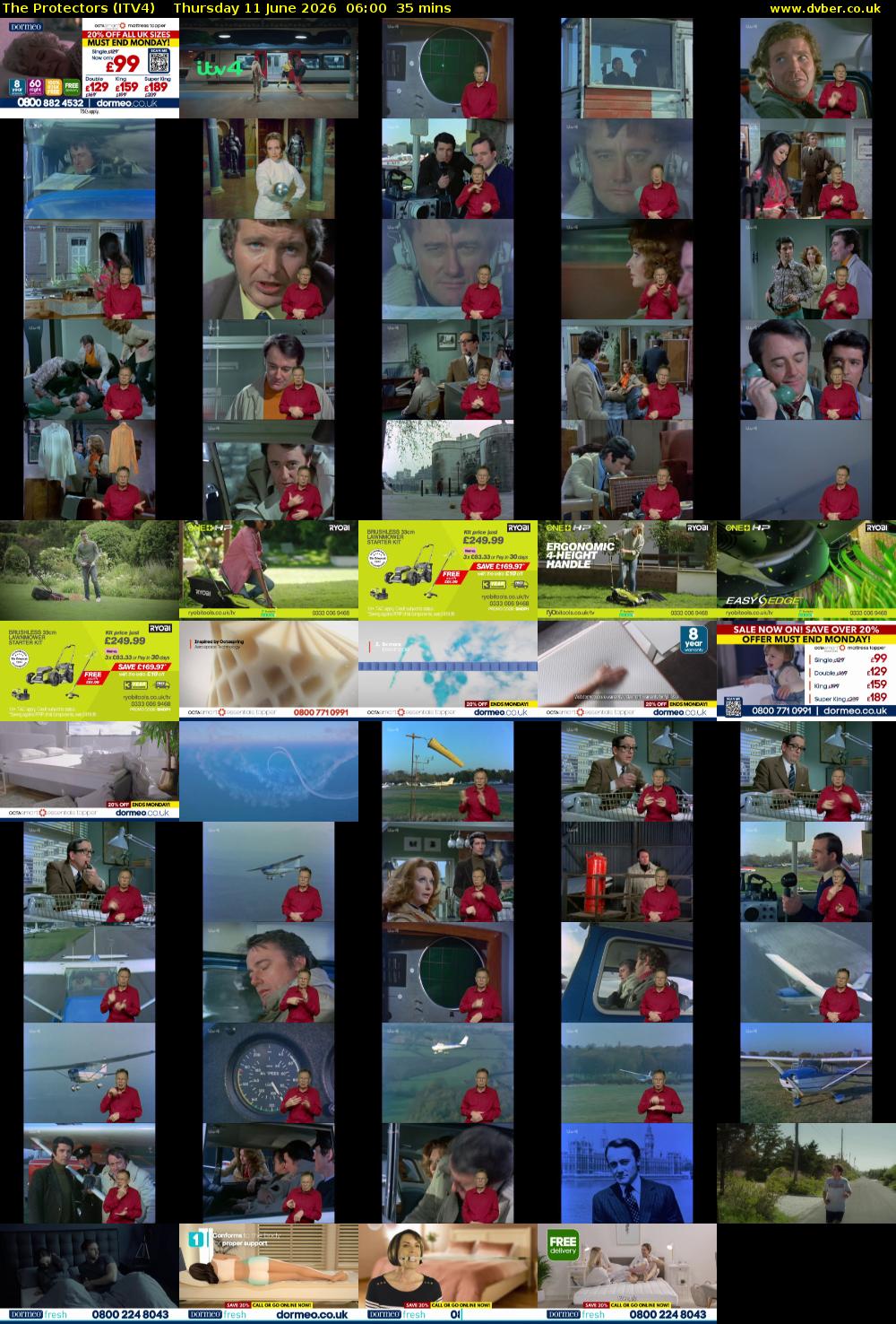 The Protectors (ITV4) Thursday 11 June 2026 06:00 - 06:35