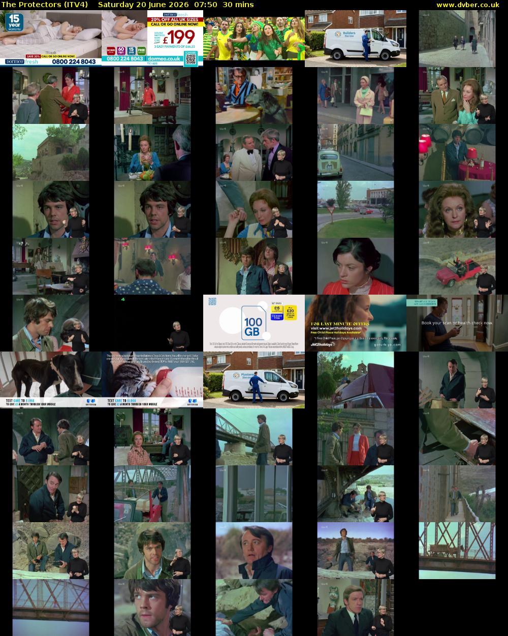 The Protectors (ITV4) Saturday 20 June 2026 07:50 - 08:20