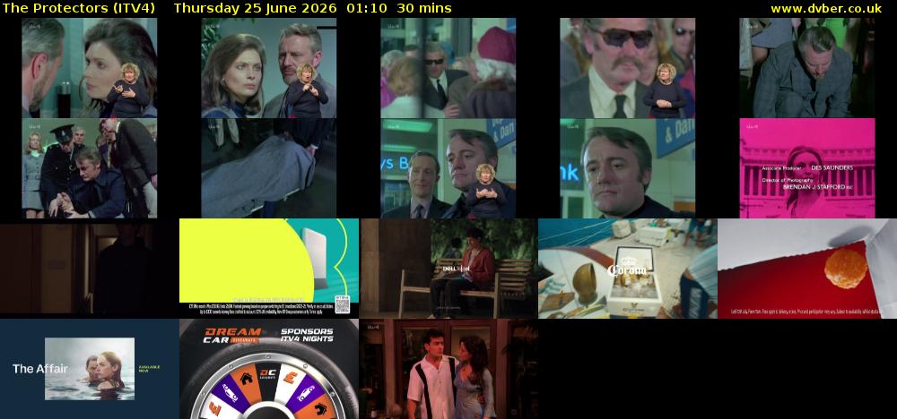 The Protectors (ITV4) Thursday 25 June 2026 01:10 - 01:40
