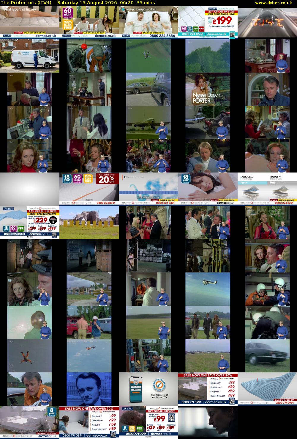 The Protectors (ITV4) Saturday 15 August 2026 06:20 - 06:55