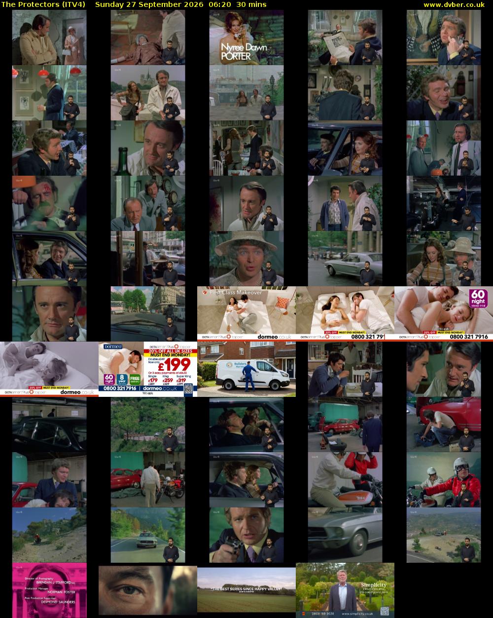 The Protectors (ITV4) Sunday 27 September 2026 06:20 - 06:50