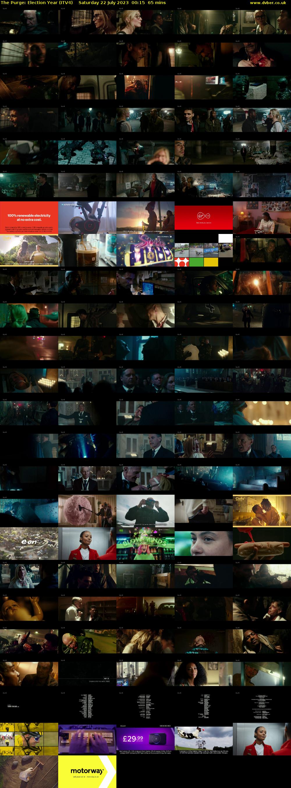 The Purge: Election Year (ITV4) Saturday 22 July 2023 00:15 - 01:20