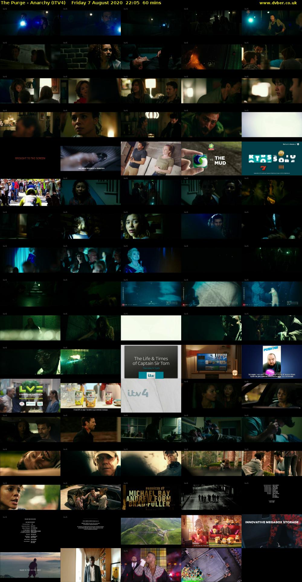 The Purge - Anarchy (ITV4) Friday 7 August 2020 22:05 - 23:05
