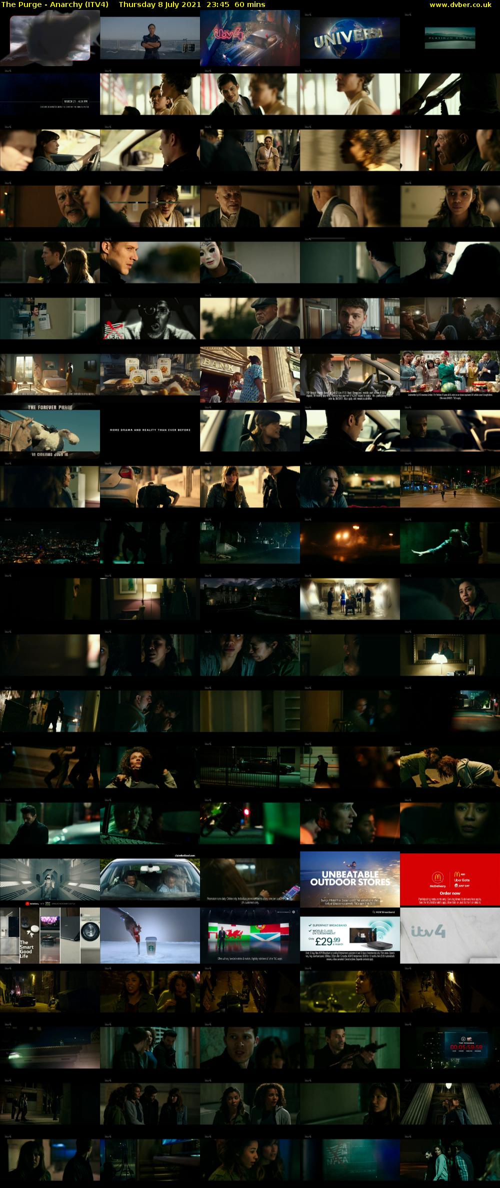 The Purge - Anarchy (ITV4) Thursday 8 July 2021 23:45 - 00:45