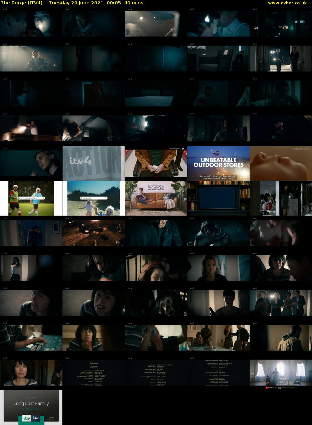 The Purge (ITV4) Tuesday 29 June 2021 00:05 - 00:45