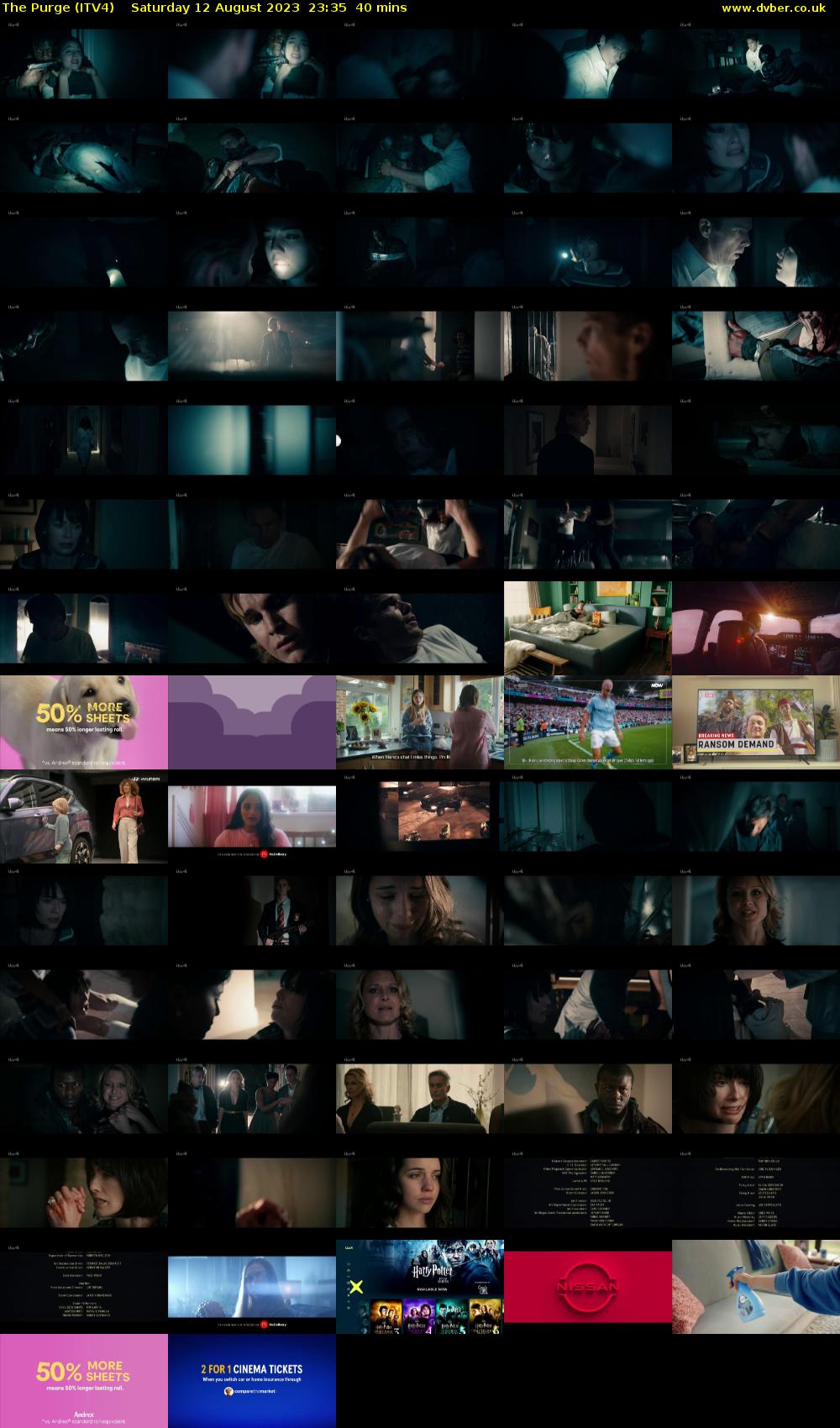 The Purge (ITV4) Saturday 12 August 2023 23:35 - 00:15