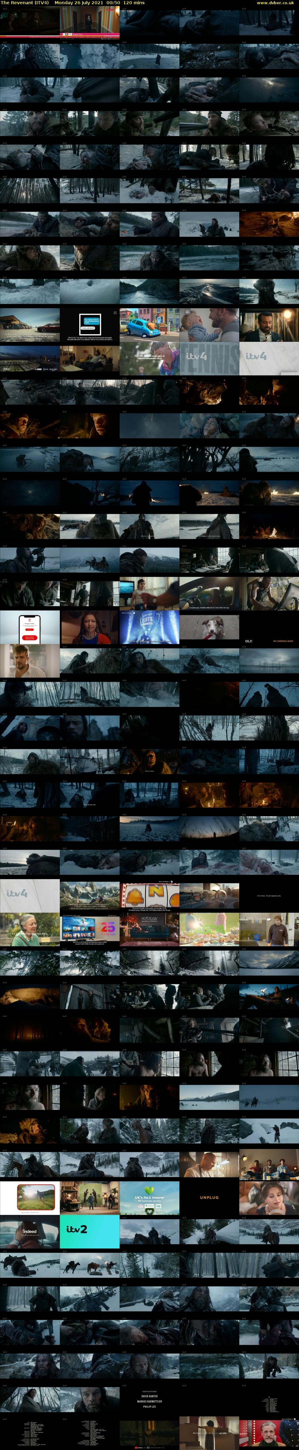 The Revenant (ITV4) Monday 26 July 2021 00:50 - 02:50