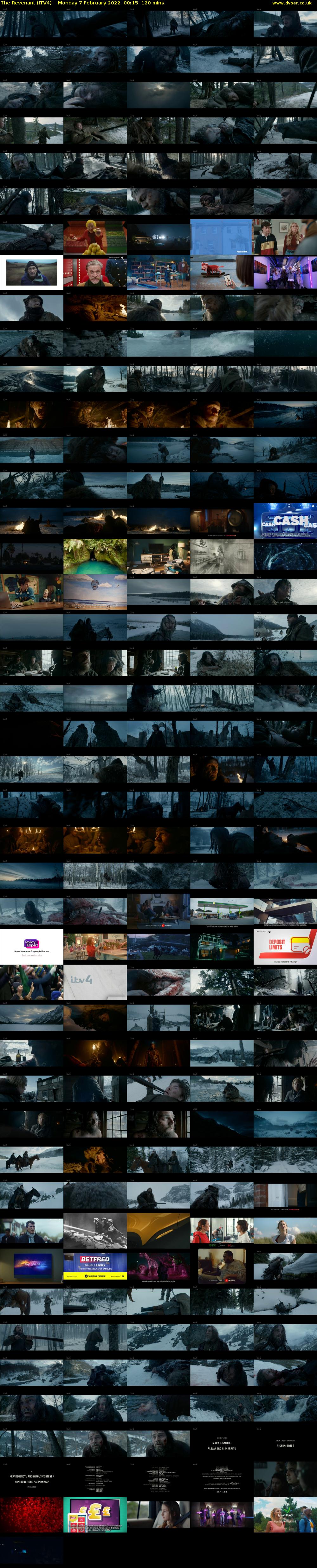 The Revenant (ITV4) Monday 7 February 2022 00:15 - 02:15