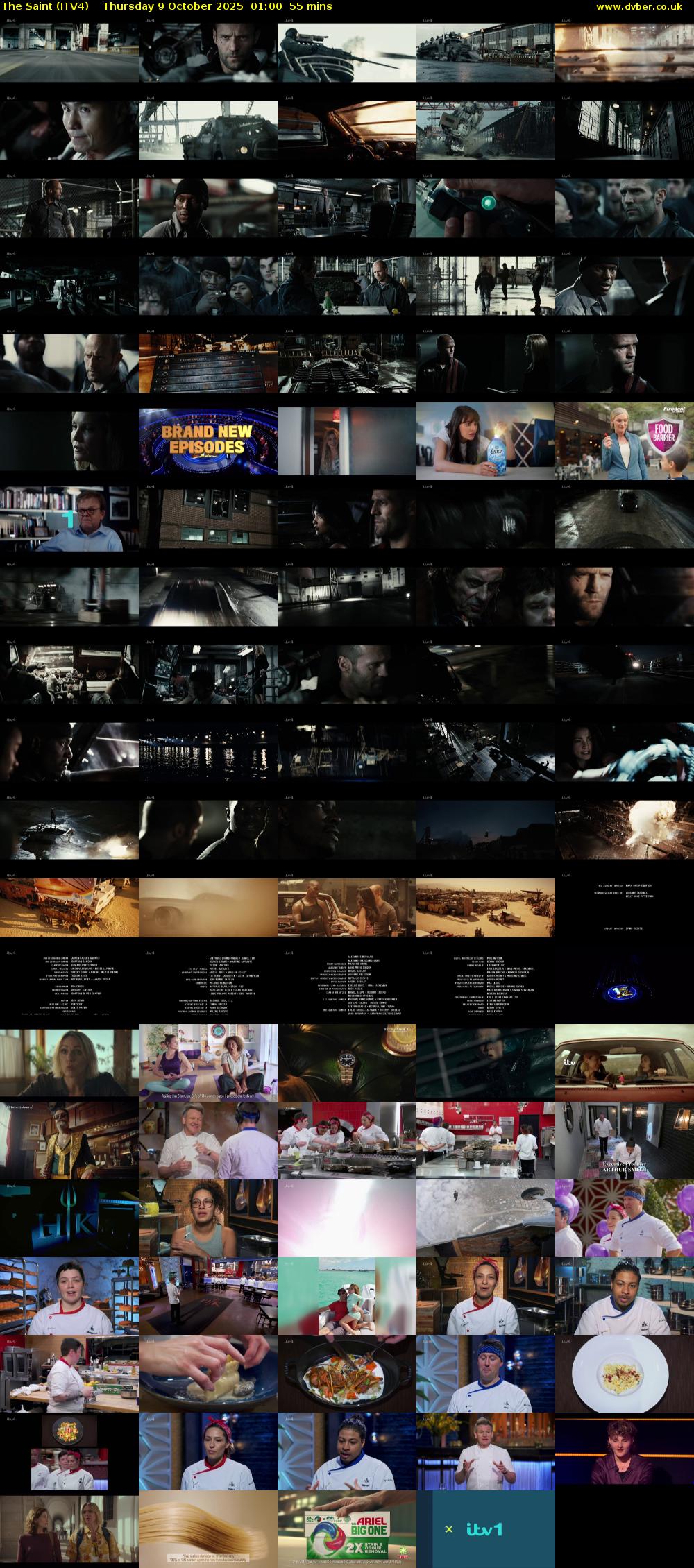 The Saint (ITV4) Thursday 9 October 2025 01:00 - 01:55