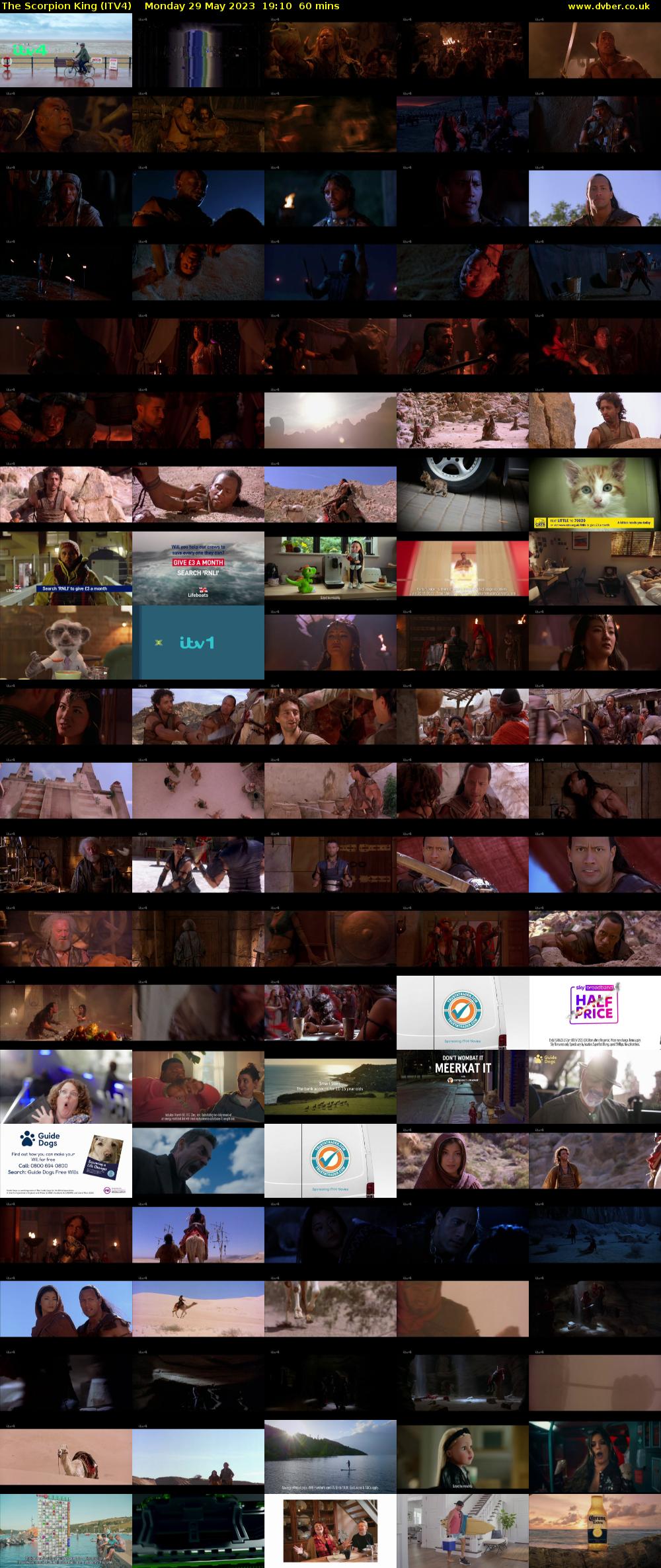 The Scorpion King (ITV4) Monday 29 May 2023 19:10 - 20:10