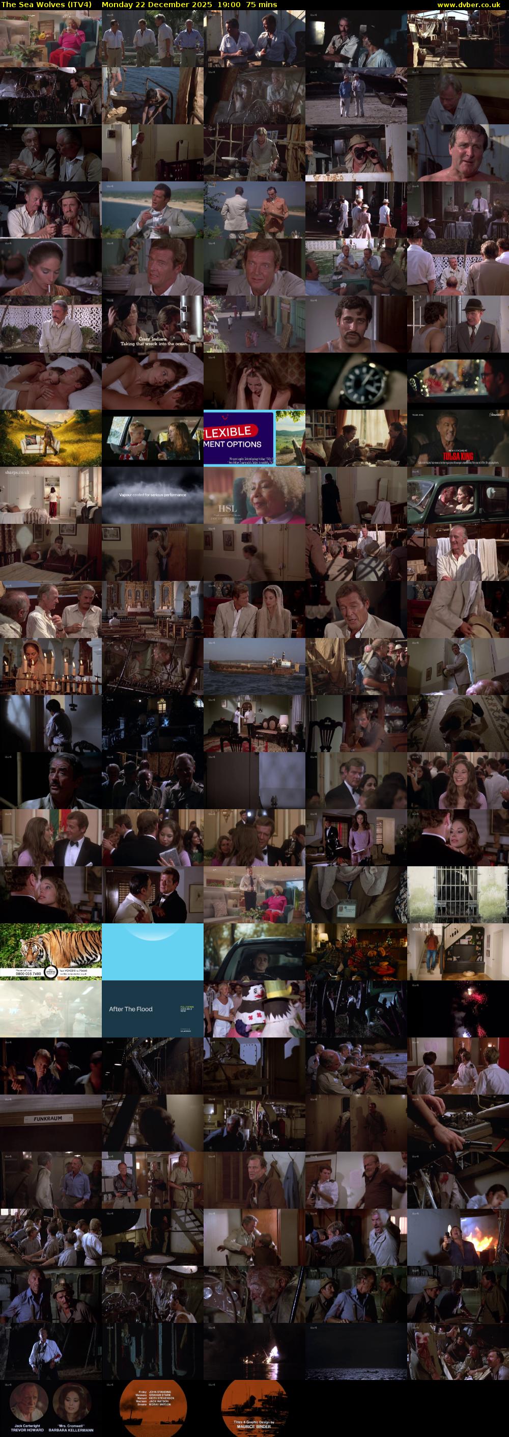 The Sea Wolves (ITV4) Monday 22 December 2025 19:00 - 20:15