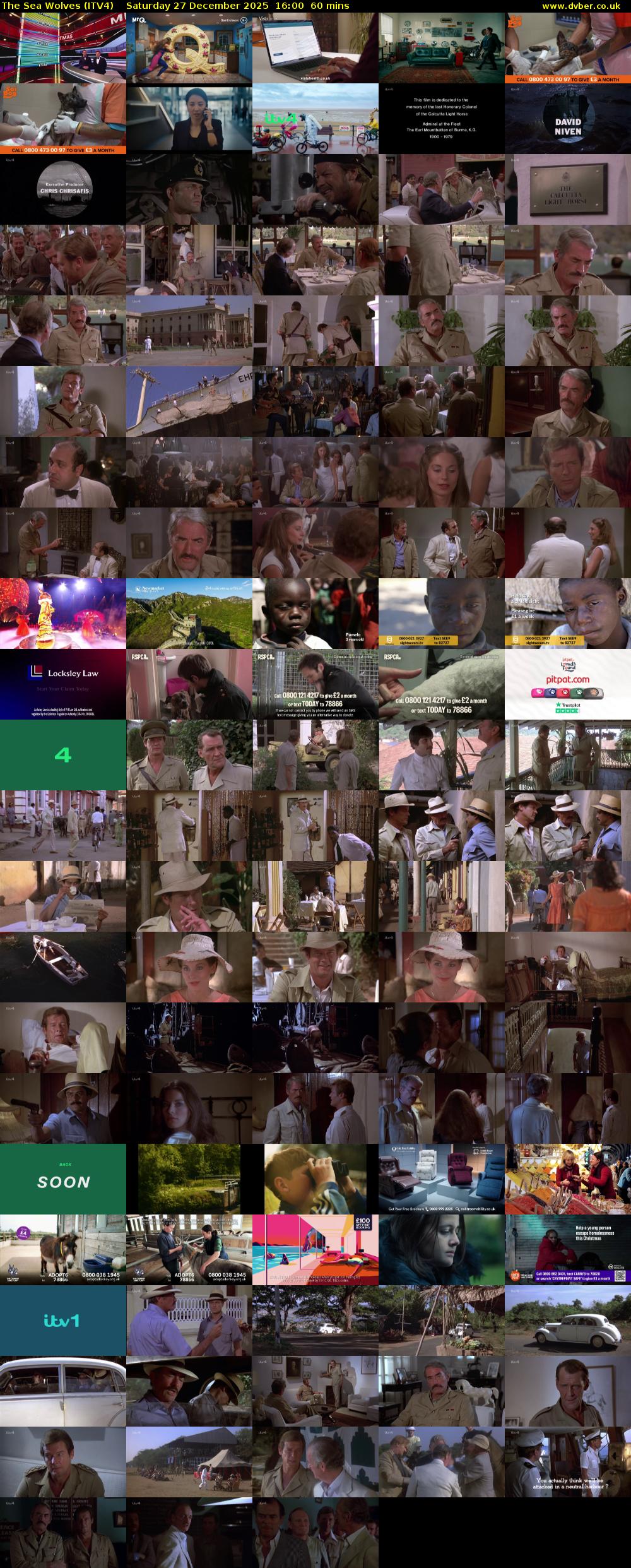 The Sea Wolves (ITV4) Saturday 27 December 2025 16:00 - 17:00