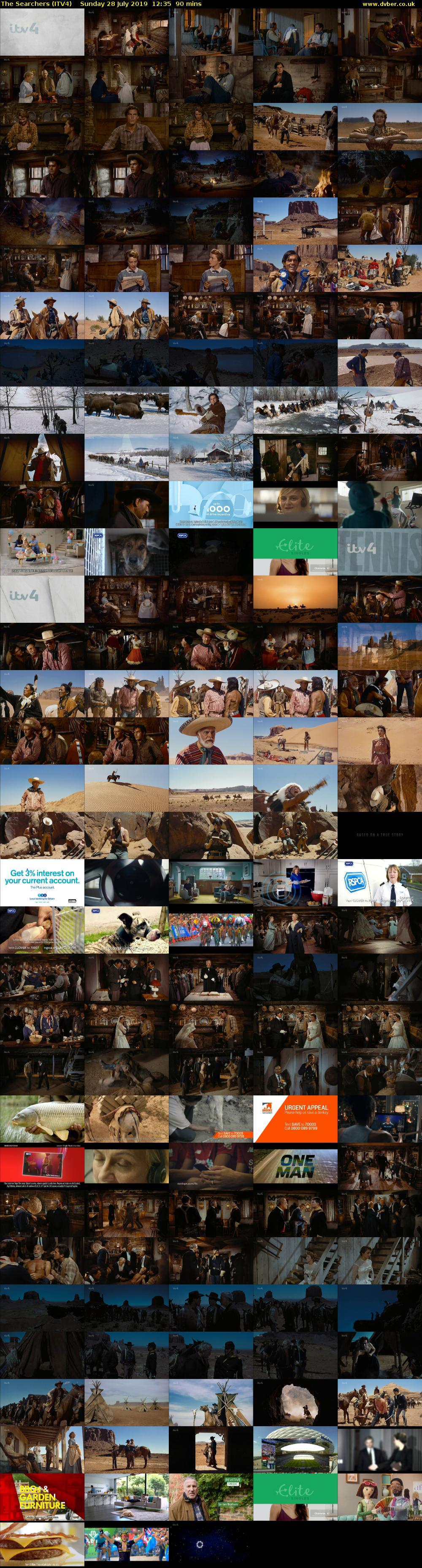 The Searchers (ITV4) Sunday 28 July 2019 12:35 - 14:05