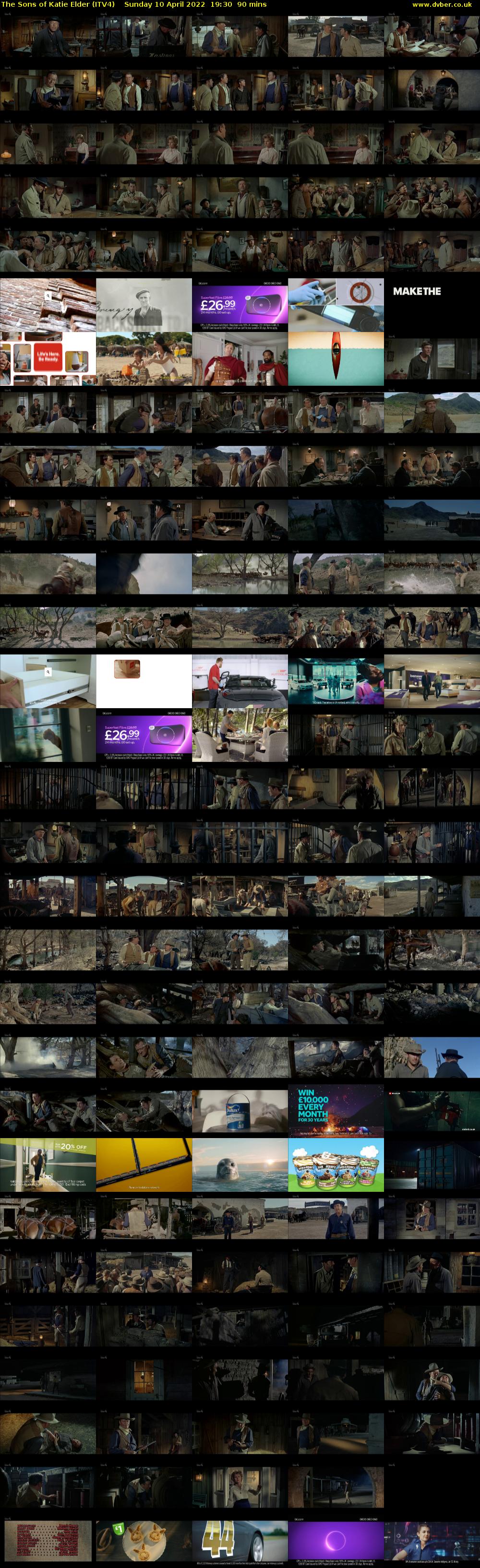 The Sons of Katie Elder (ITV4) Sunday 10 April 2022 19:30 - 21:00