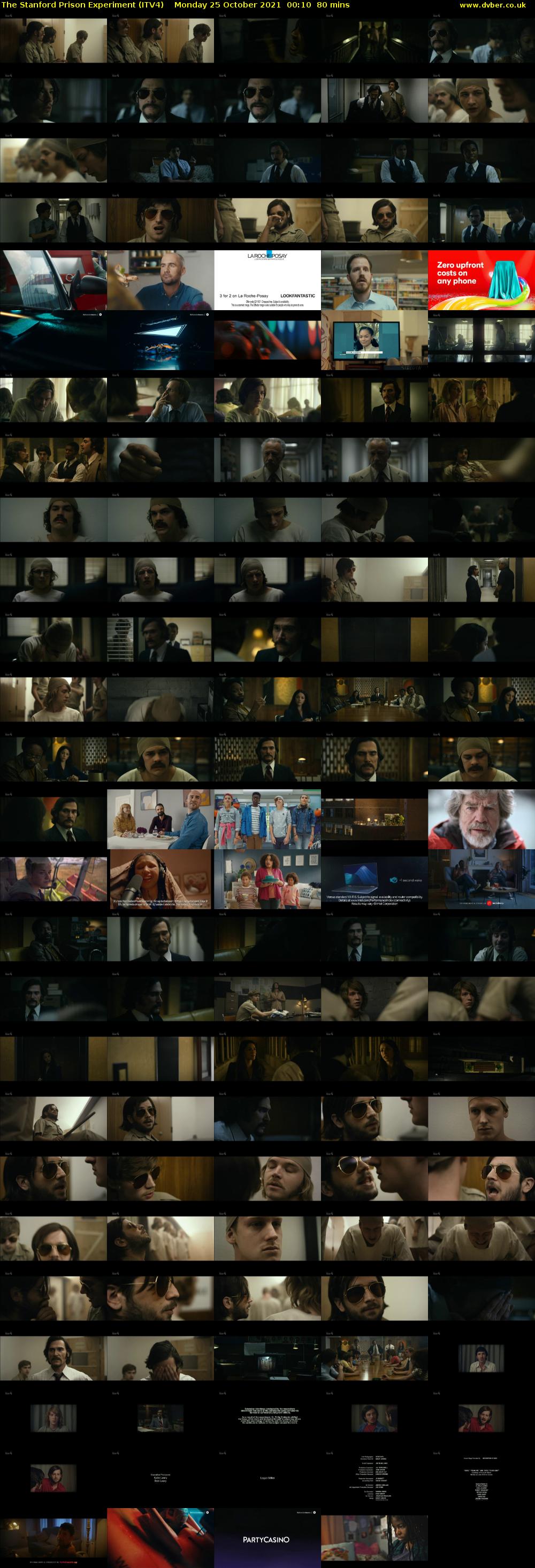 The Stanford Prison Experiment (ITV4) Monday 25 October 2021 00:10 - 01:30