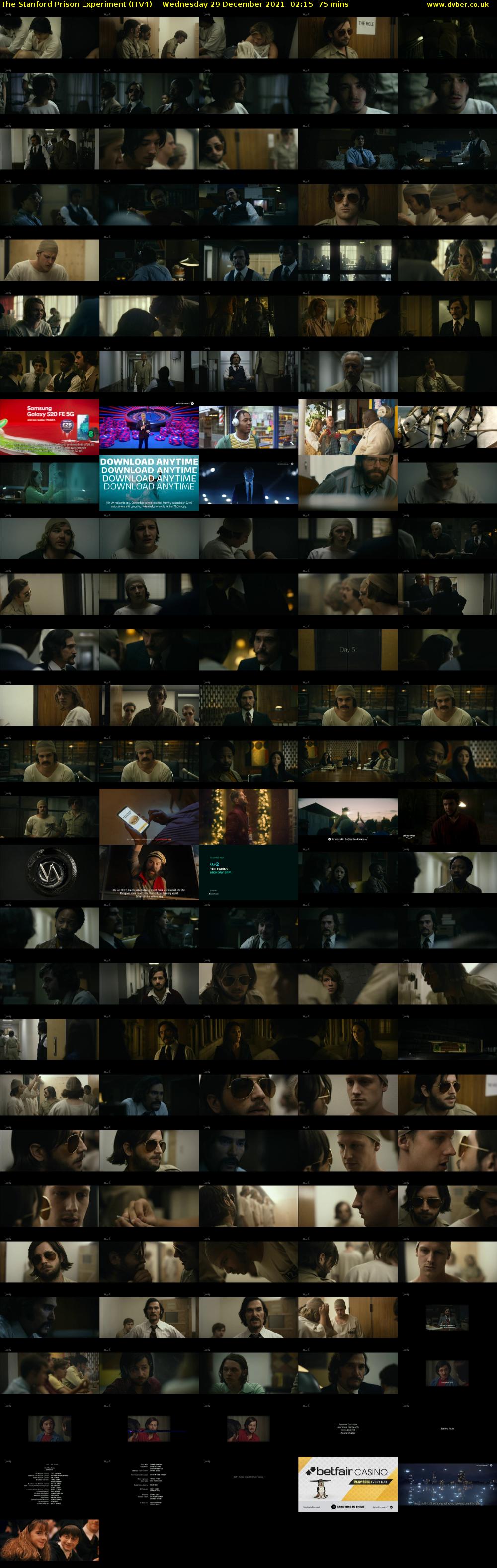 The Stanford Prison Experiment (ITV4) Wednesday 29 December 2021 02:15 - 03:30