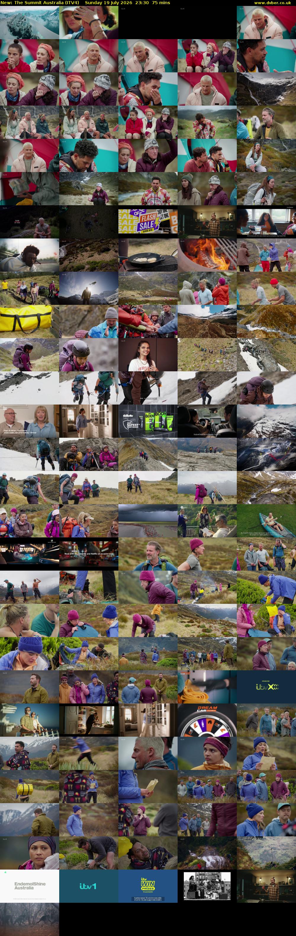 The Summit Australia (ITV4) Sunday 19 July 2026 23:30 - 00:45