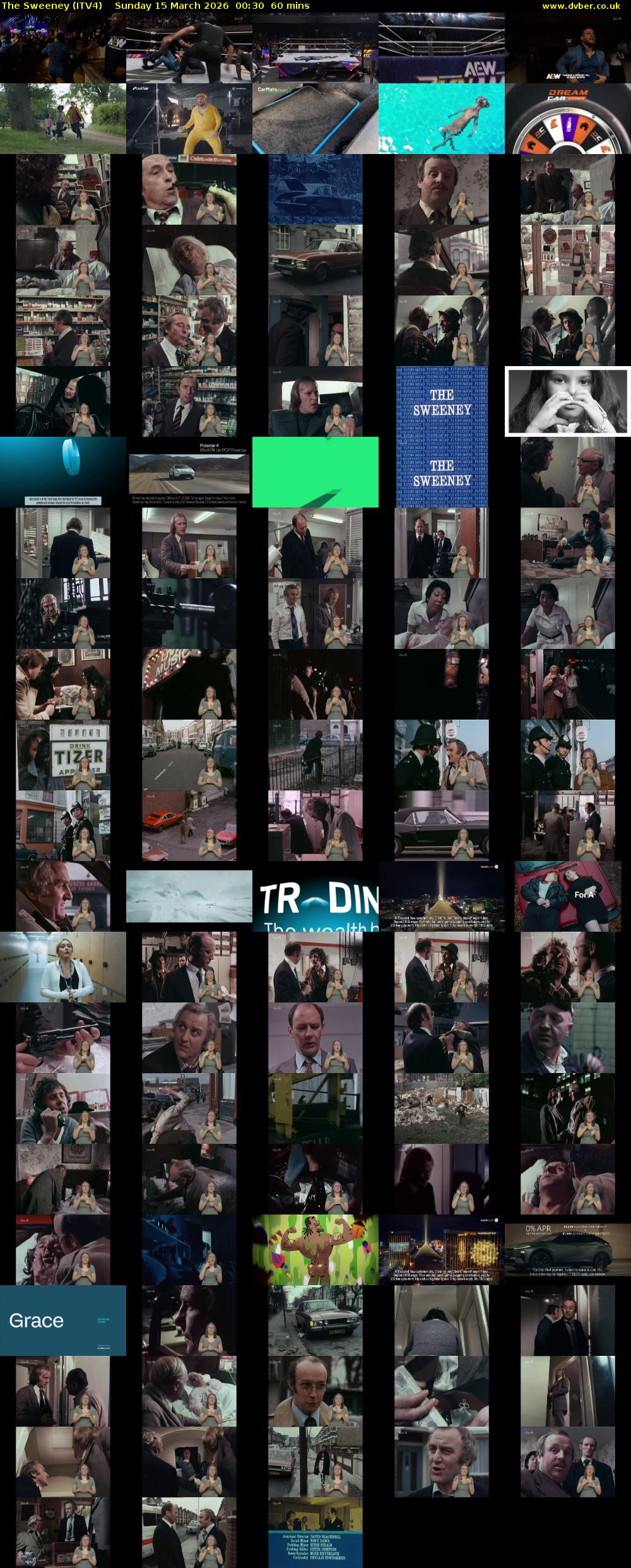 The Sweeney (ITV4) Sunday 15 March 2026 00:30 - 01:30