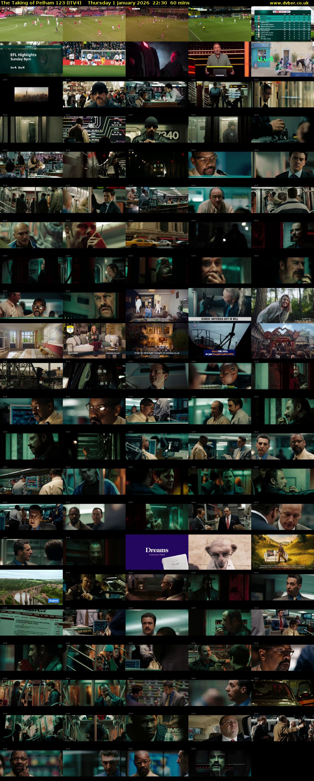 The Taking of Pelham 123 (ITV4) Thursday 1 January 2026 22:30 - 23:30