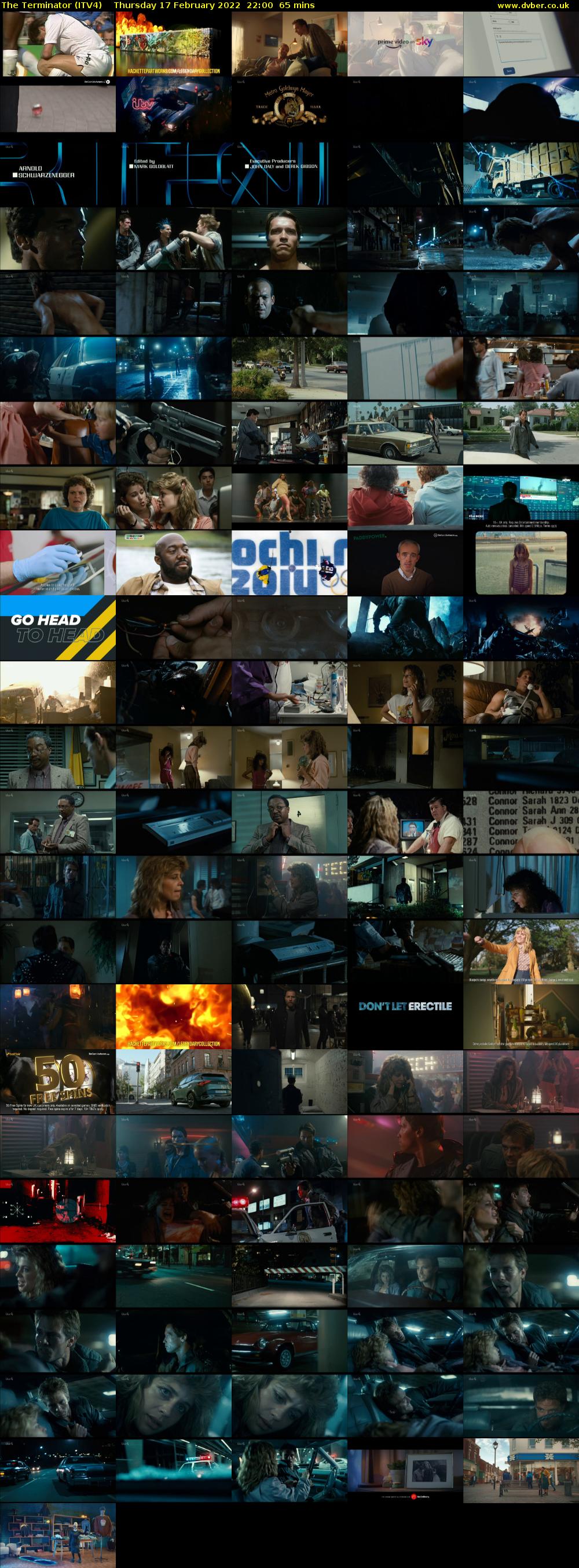 The Terminator (ITV4) Thursday 17 February 2022 22:00 - 23:05