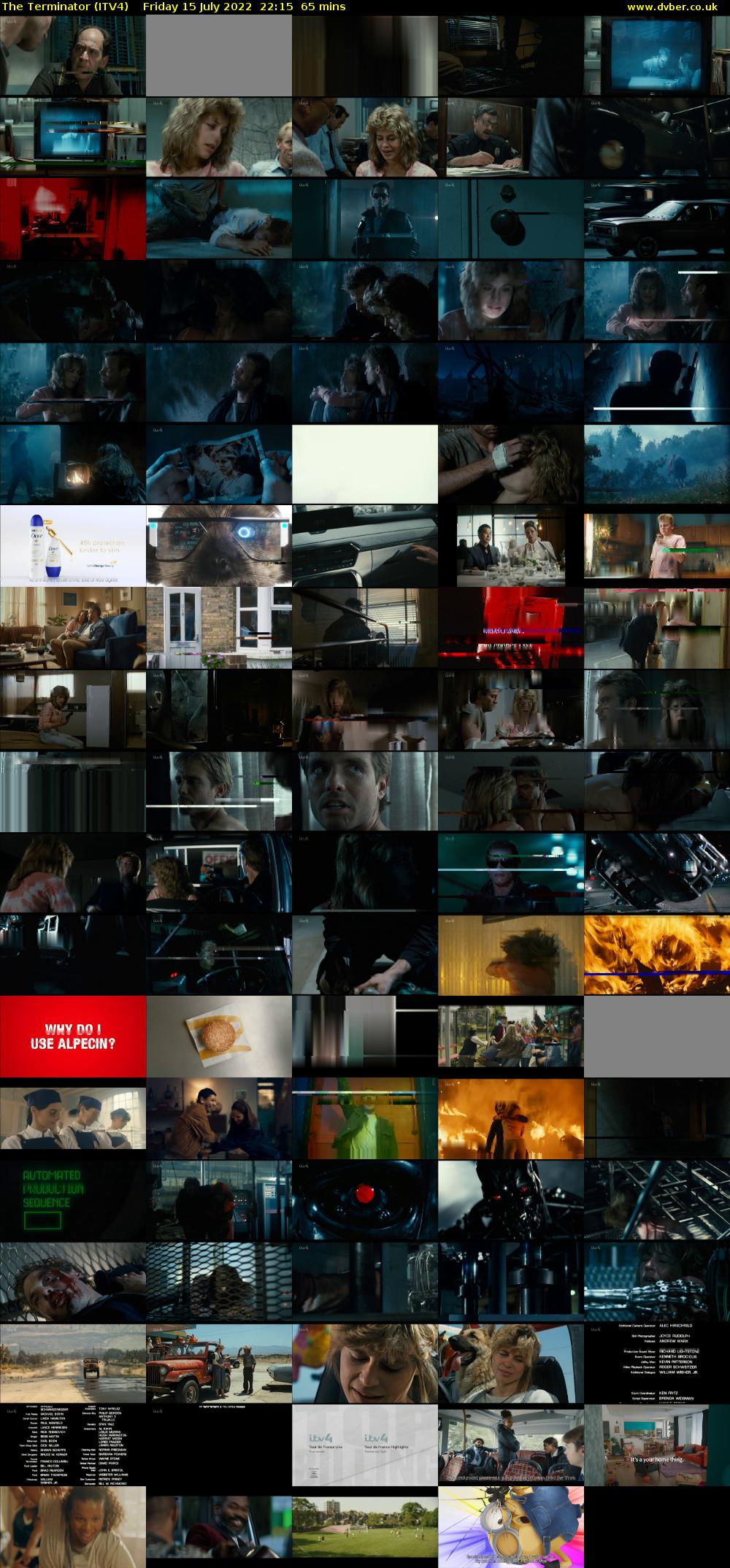 The Terminator (ITV4) Friday 15 July 2022 22:15 - 23:20