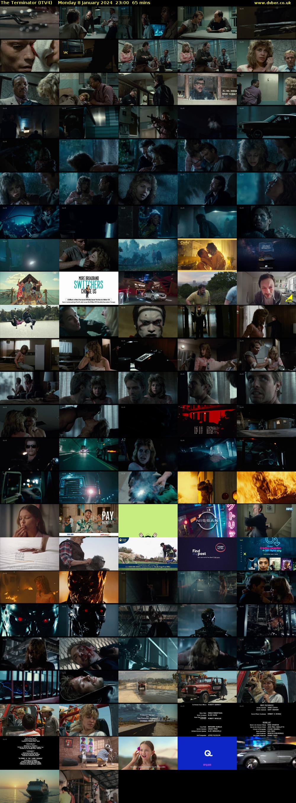 The Terminator (ITV4) Monday 8 January 2024 23:00 - 00:05