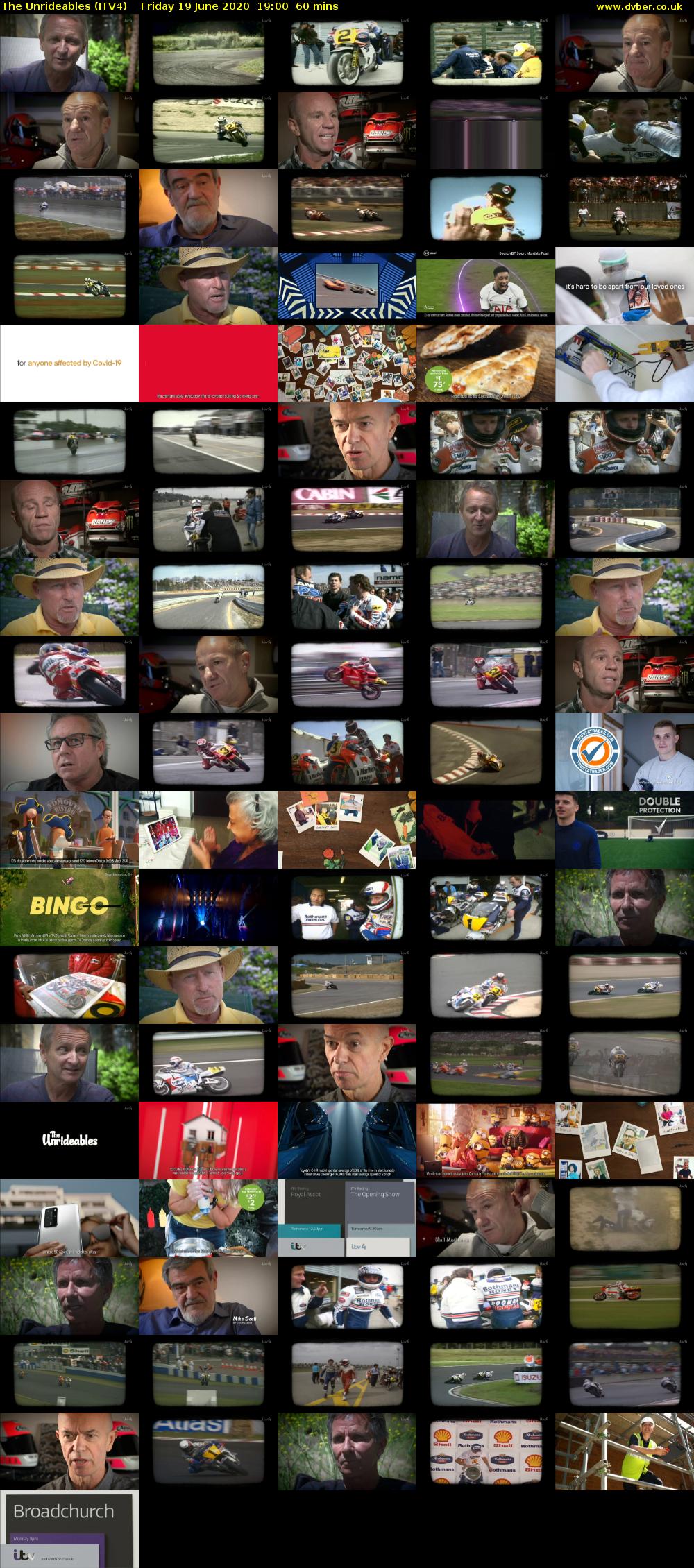 The Unrideables (ITV4) Friday 19 June 2020 19:00 - 20:00