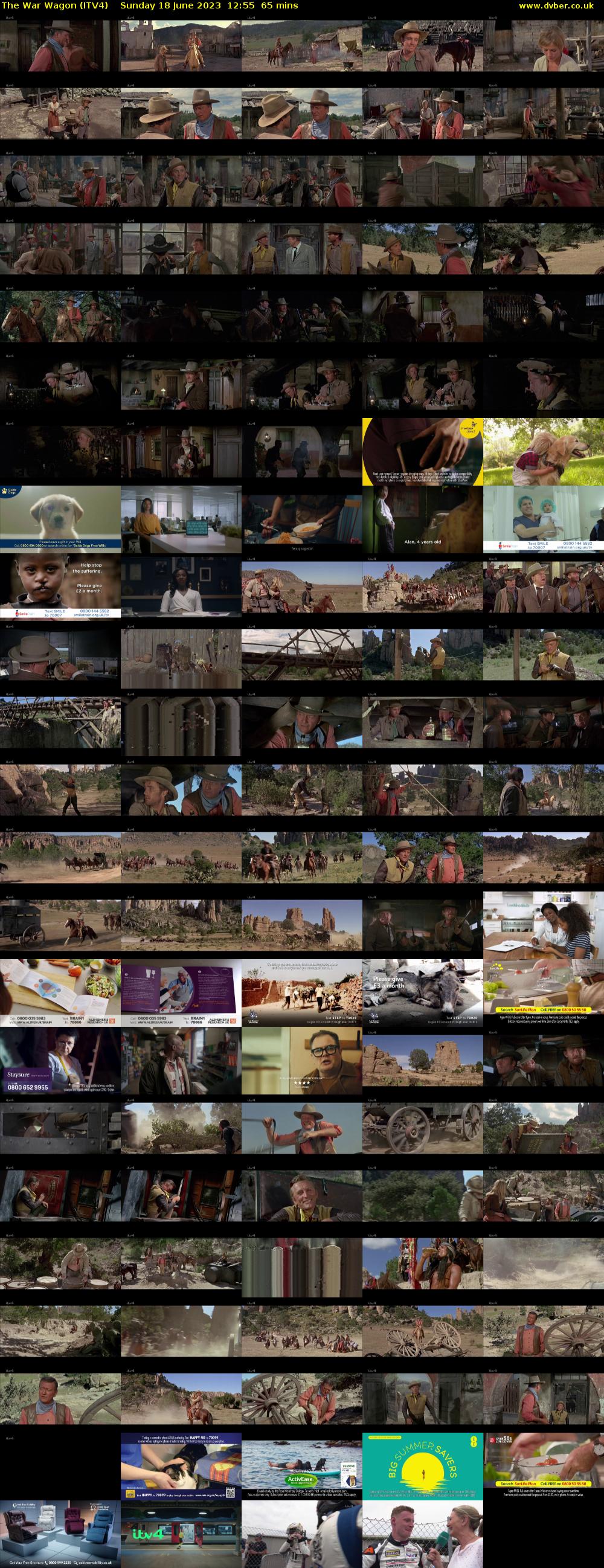 The War Wagon (ITV4) Sunday 18 June 2023 12:55 - 14:00