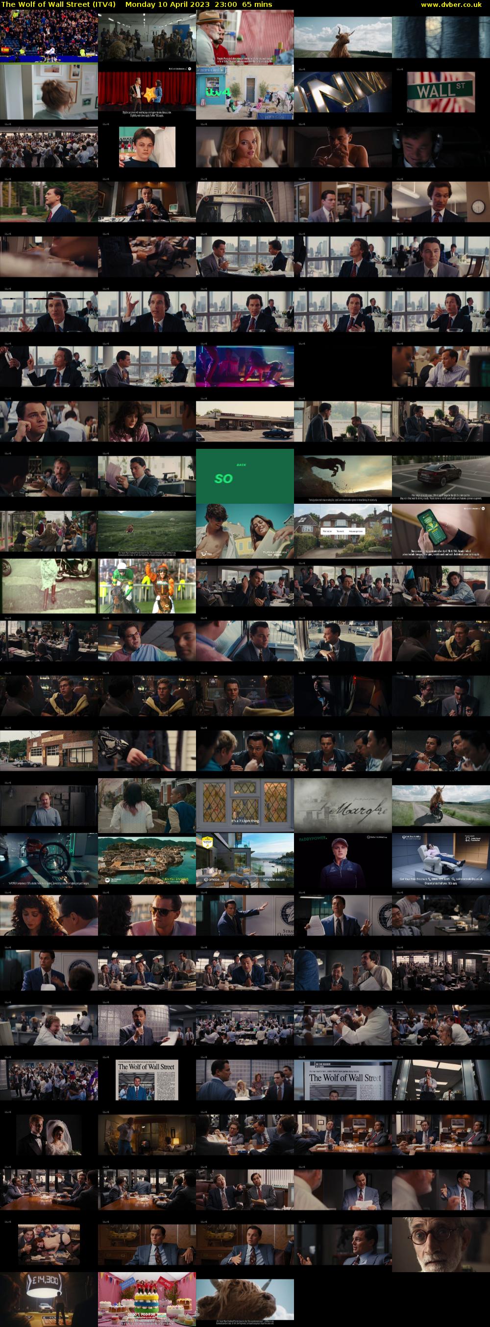 The Wolf of Wall Street (ITV4) Monday 10 April 2023 23:00 - 00:05