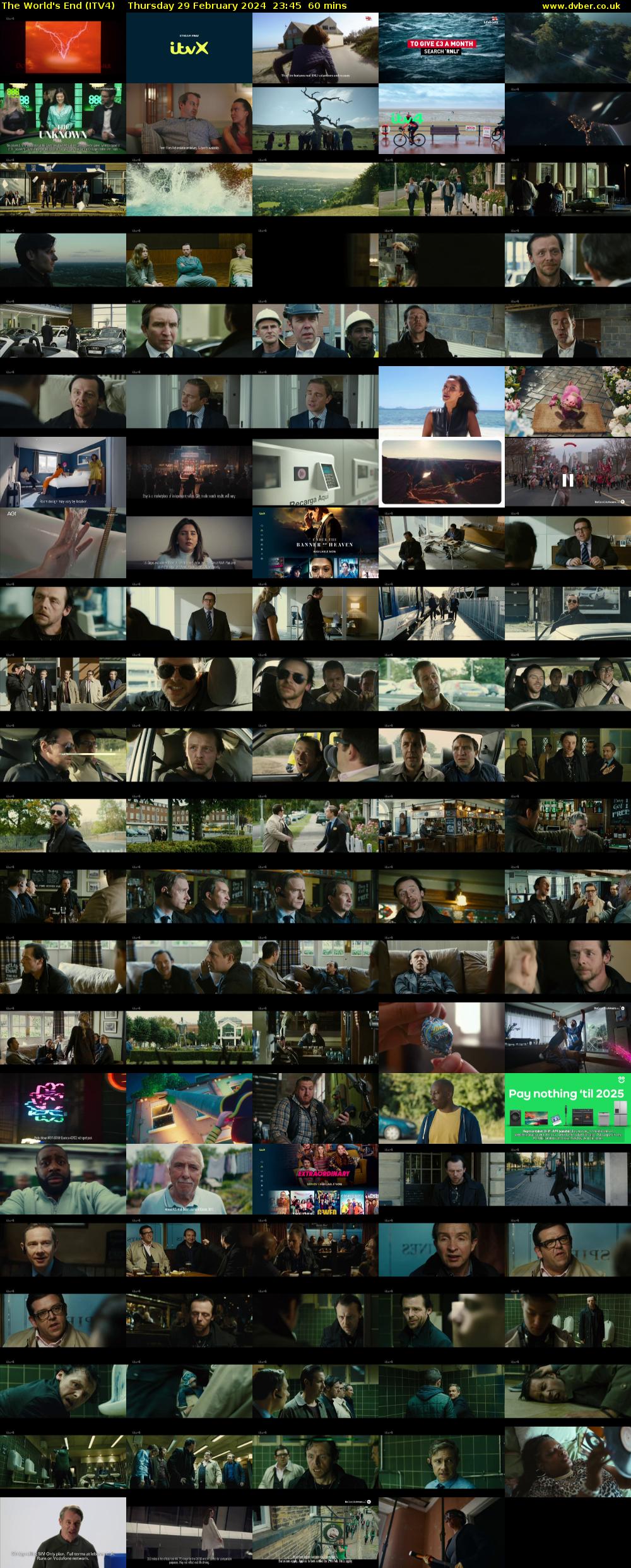 The World's End (ITV4) Thursday 29 February 2024 23:45 - 00:45