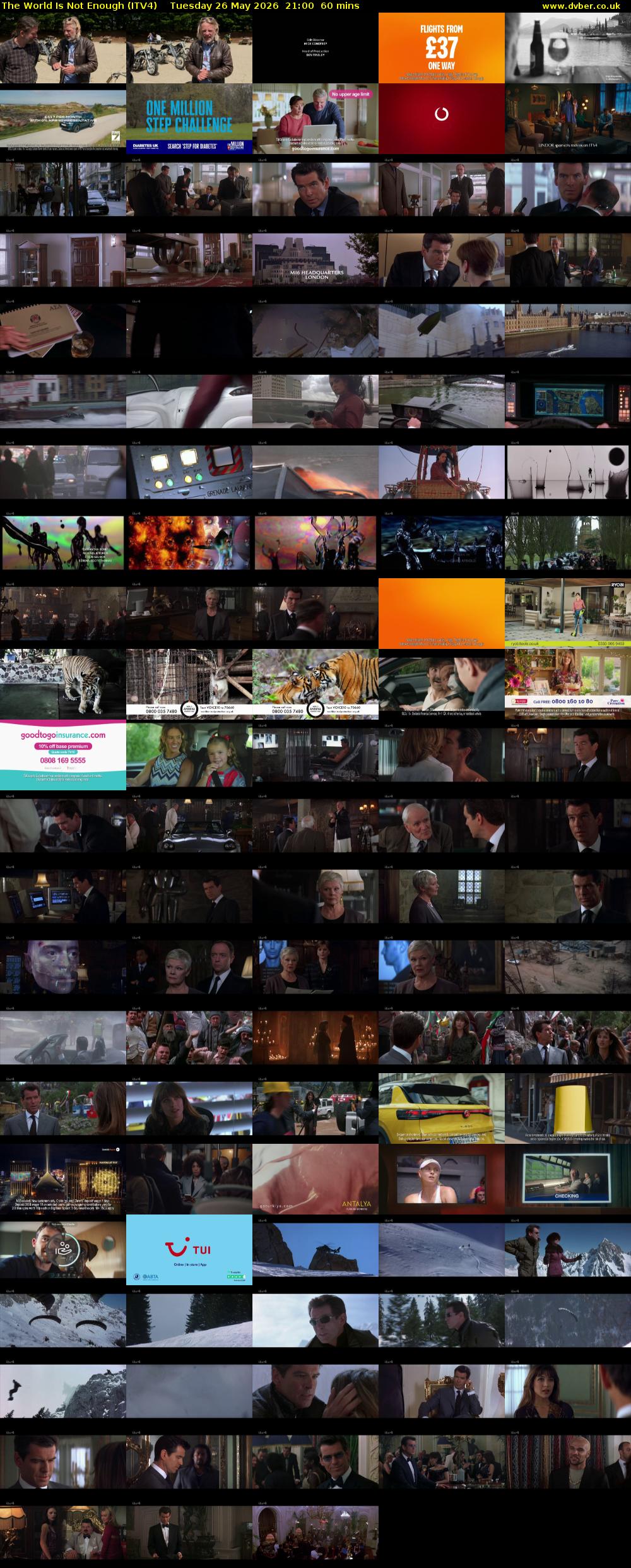 The World Is Not Enough (ITV4) Tuesday 26 May 2026 21:00 - 22:00