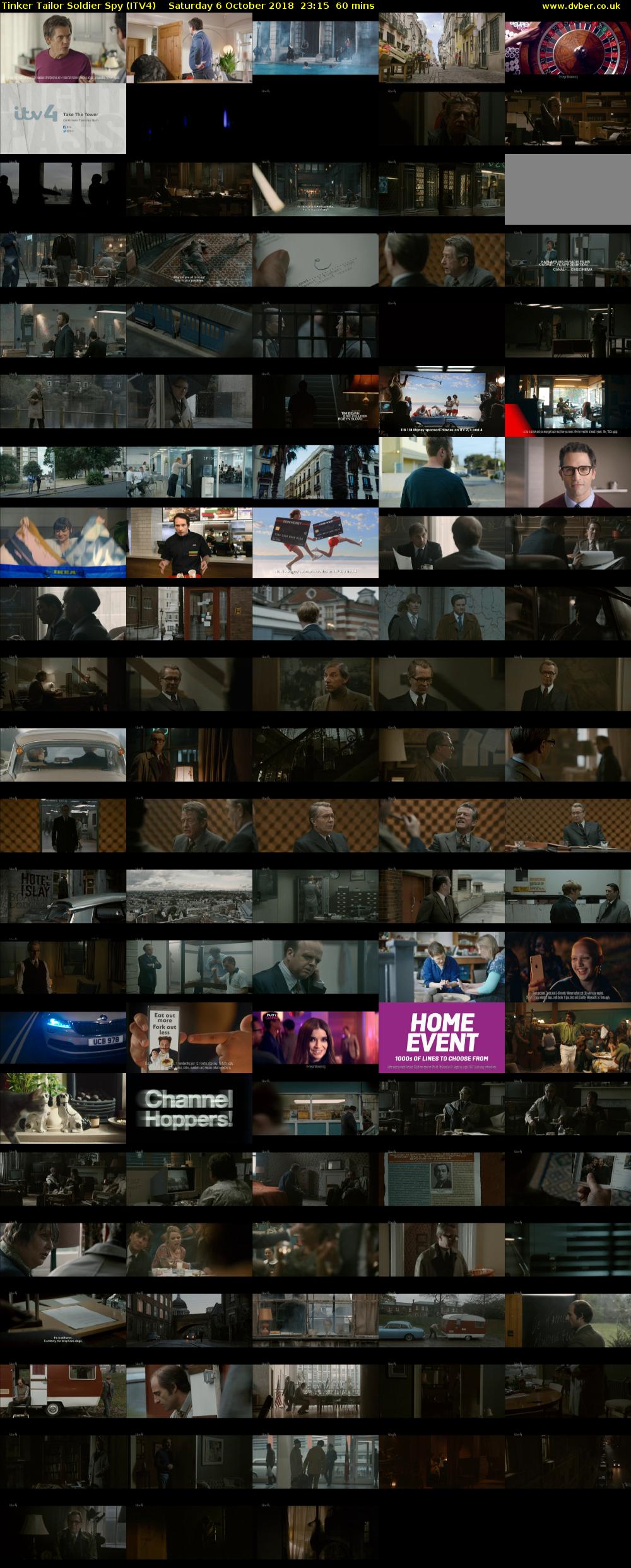Tinker Tailor Soldier Spy (ITV4) Saturday 6 October 2018 23:15 - 00:15