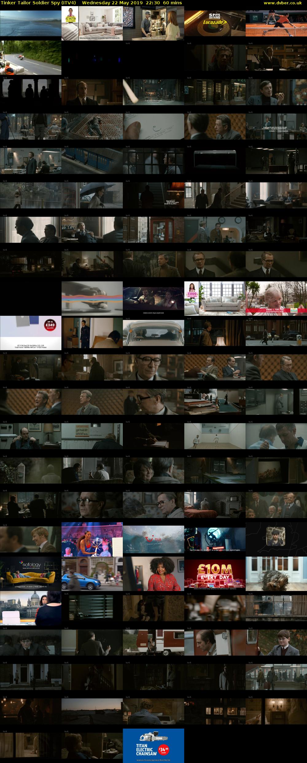 Tinker Tailor Soldier Spy (ITV4) Wednesday 22 May 2019 22:30 - 23:30