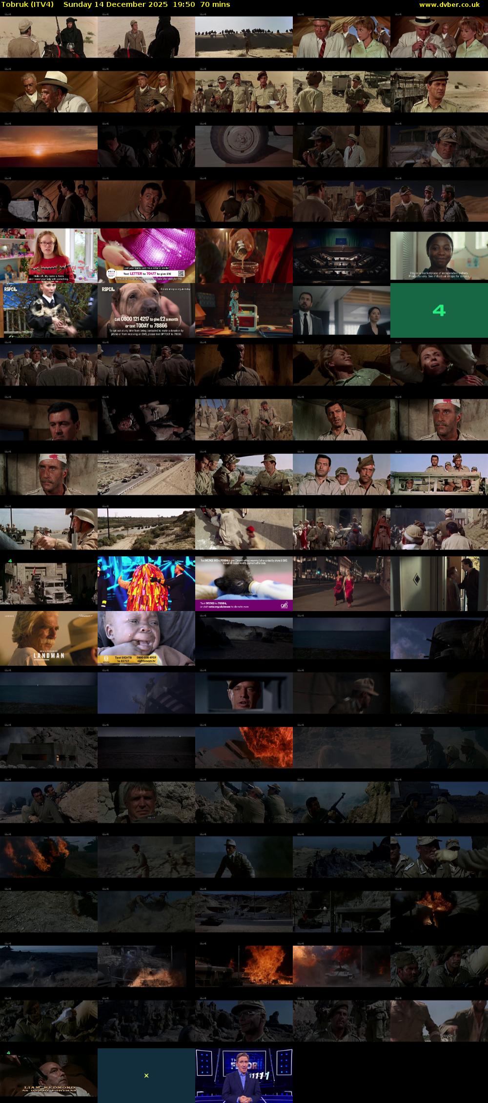 Tobruk (ITV4) Sunday 14 December 2025 19:50 - 21:00