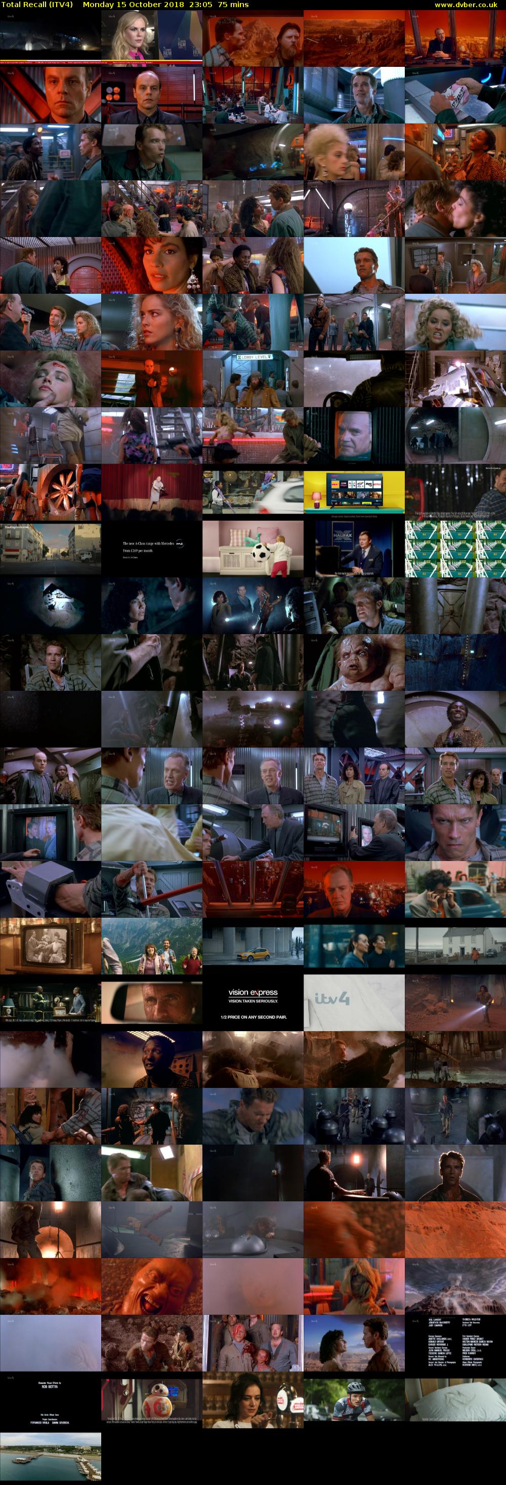 Total Recall (ITV4) Monday 15 October 2018 23:05 - 00:20