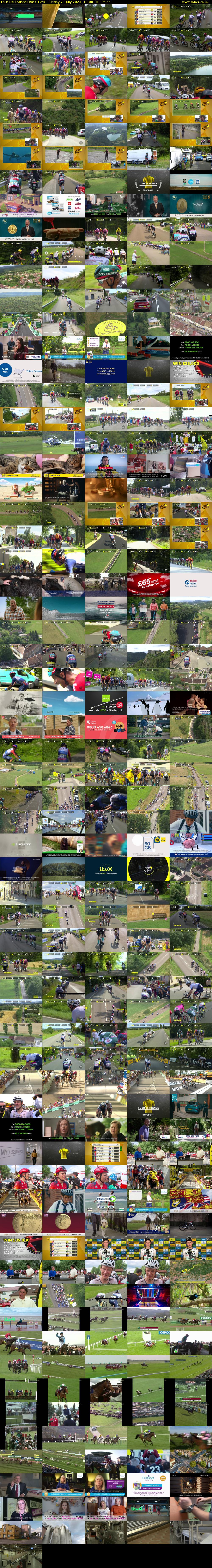 Tour De France Live (ITV4) Friday 21 July 2023 14:00 - 17:00