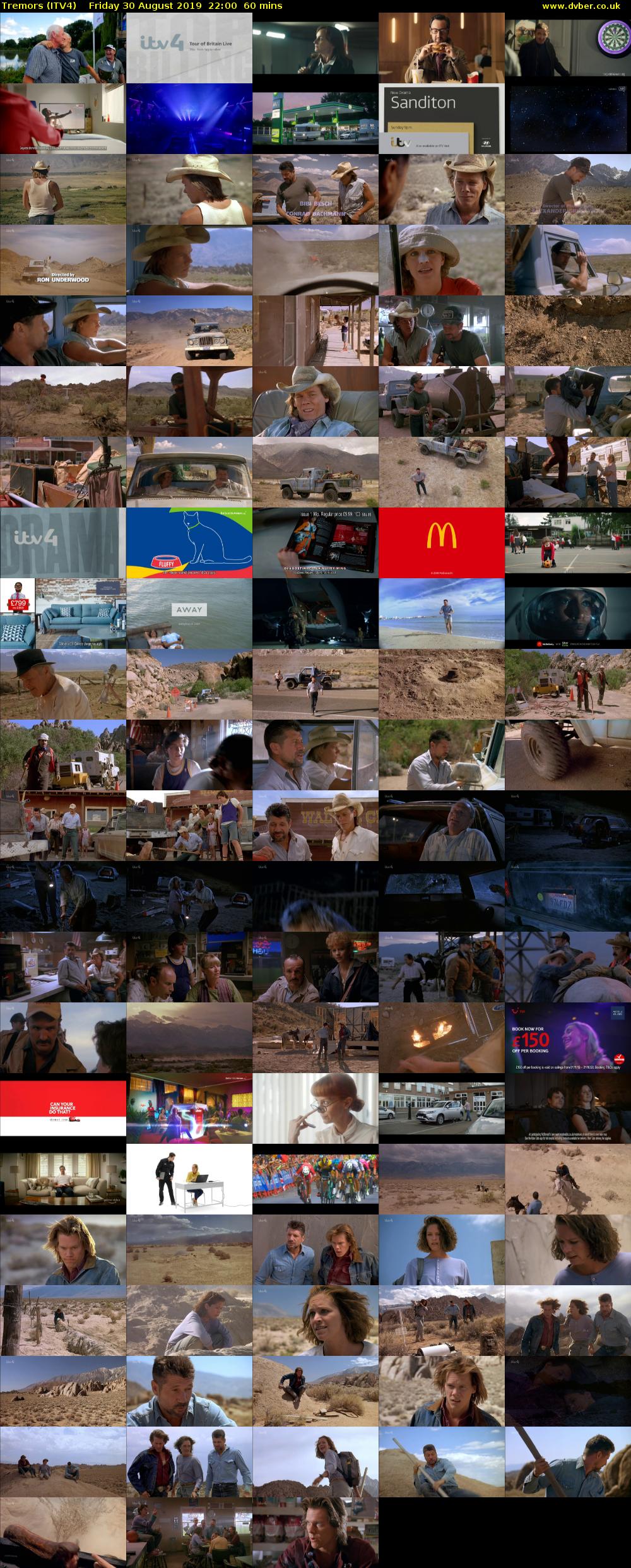 Tremors (ITV4) Friday 30 August 2019 22:00 - 23:00