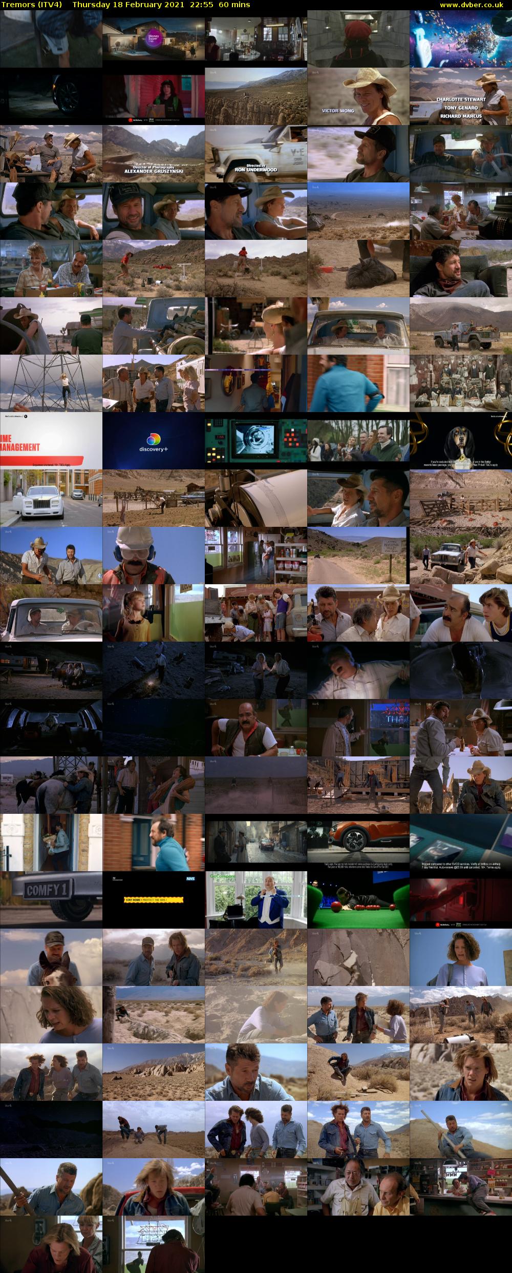 Tremors (ITV4) Thursday 18 February 2021 22:55 - 23:55