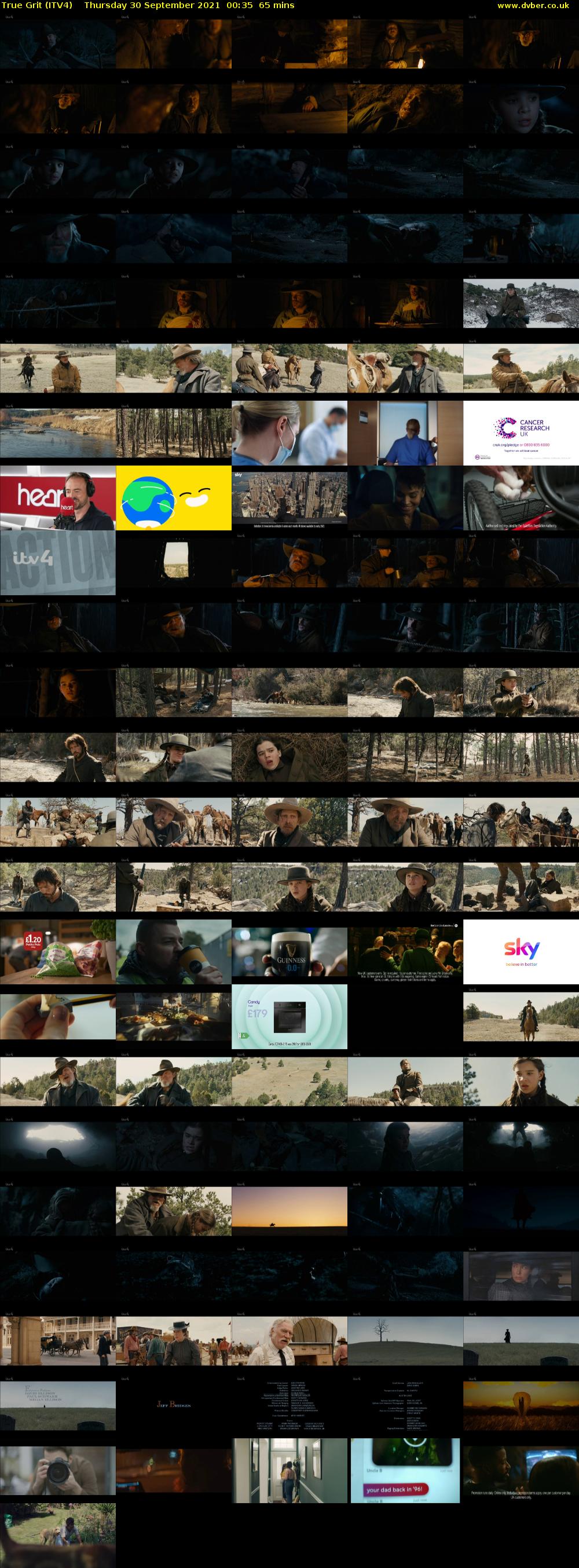 True Grit (ITV4) Thursday 30 September 2021 00:35 - 01:40