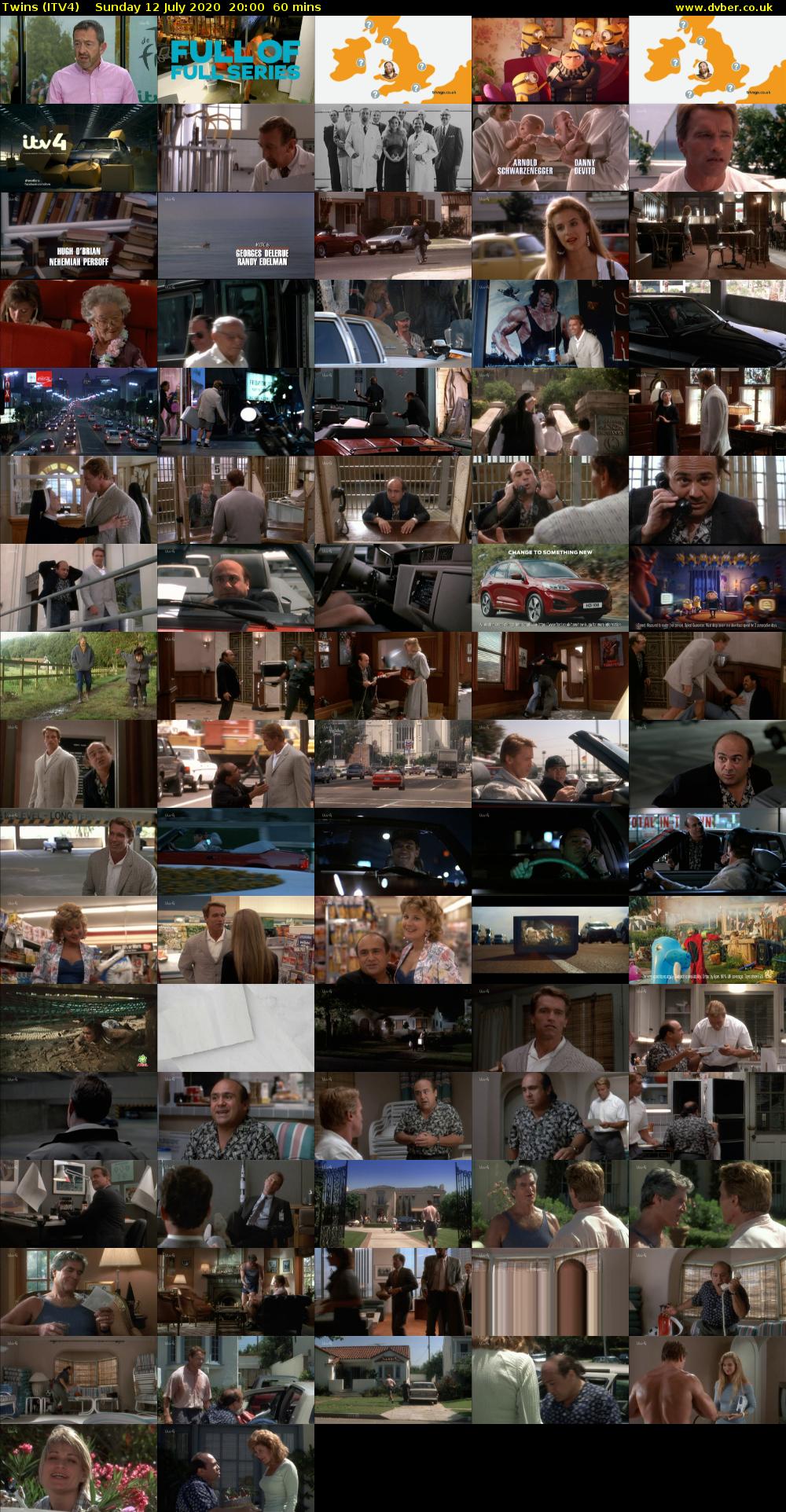 Twins (ITV4) Sunday 12 July 2020 20:00 - 21:00