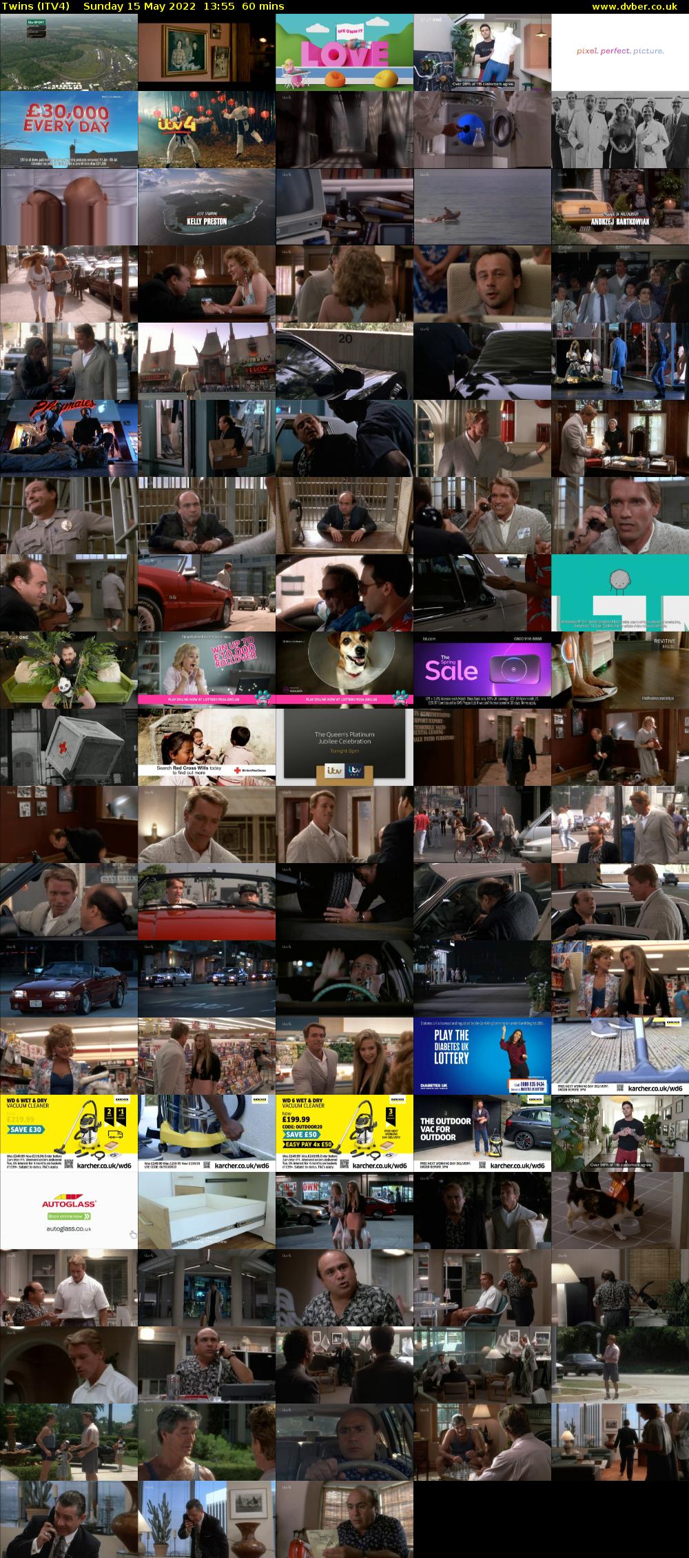 Twins (ITV4) Sunday 15 May 2022 13:55 - 14:55