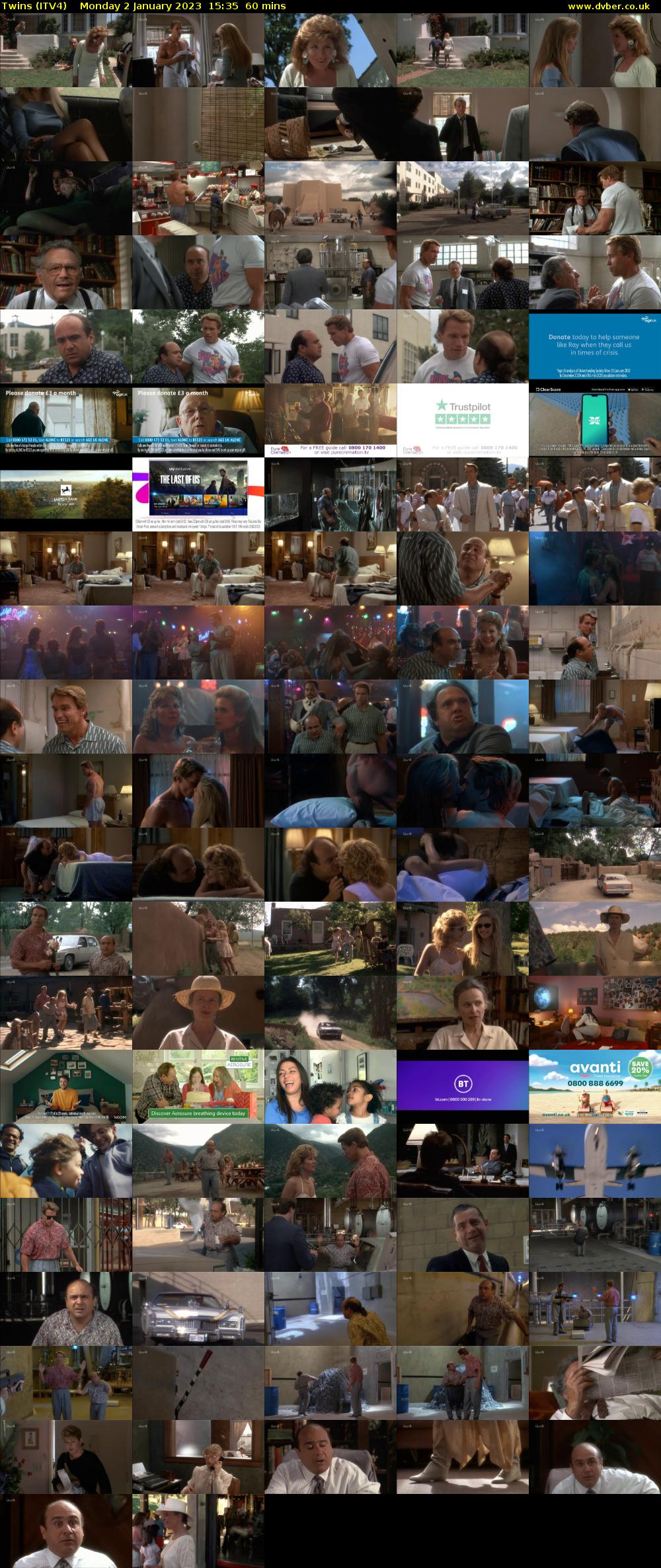 Twins (ITV4) Monday 2 January 2023 15:35 - 16:35