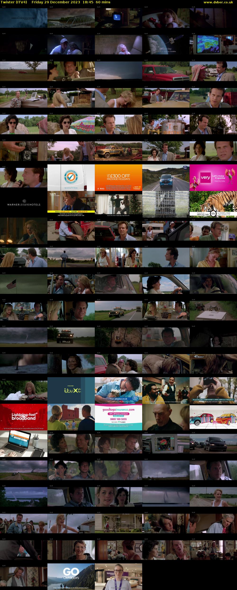 Twister (ITV4) Friday 29 December 2023 18:45 - 19:45