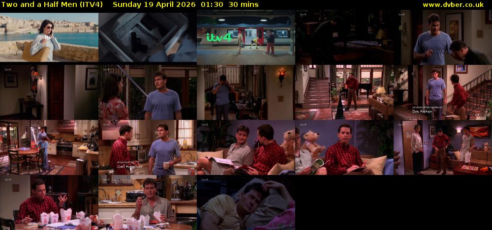 Two and a Half Men (ITV4) Sunday 19 April 2026 01:30 - 02:00