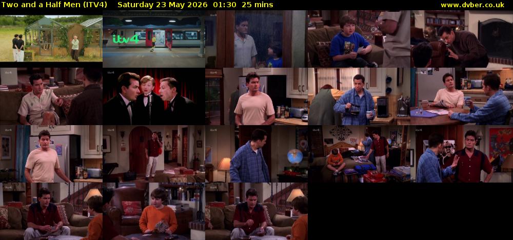 Two and a Half Men (ITV4) Saturday 23 May 2026 01:30 - 01:55