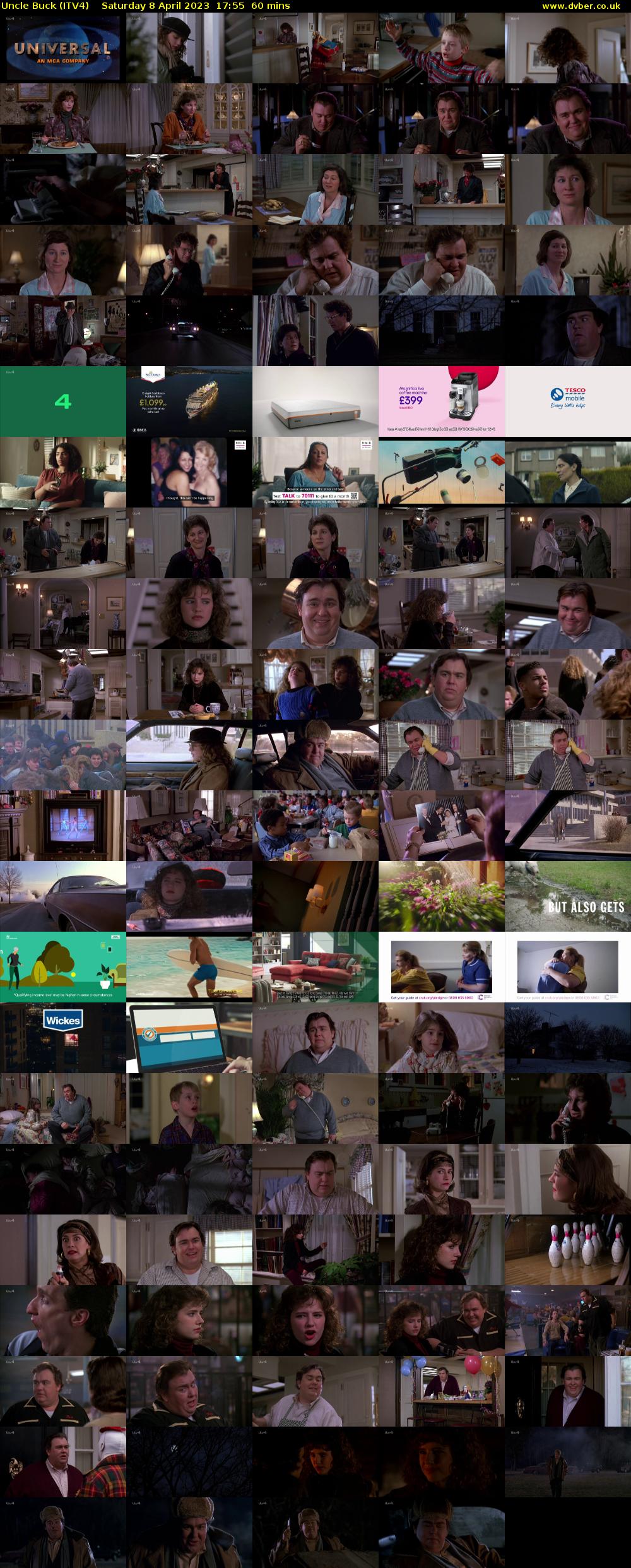 Uncle Buck (ITV4) Saturday 8 April 2023 17:55 - 18:55