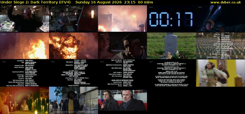 Under Siege 2: Dark Territory (ITV4) Sunday 16 August 2026 23:15 - 00:15
