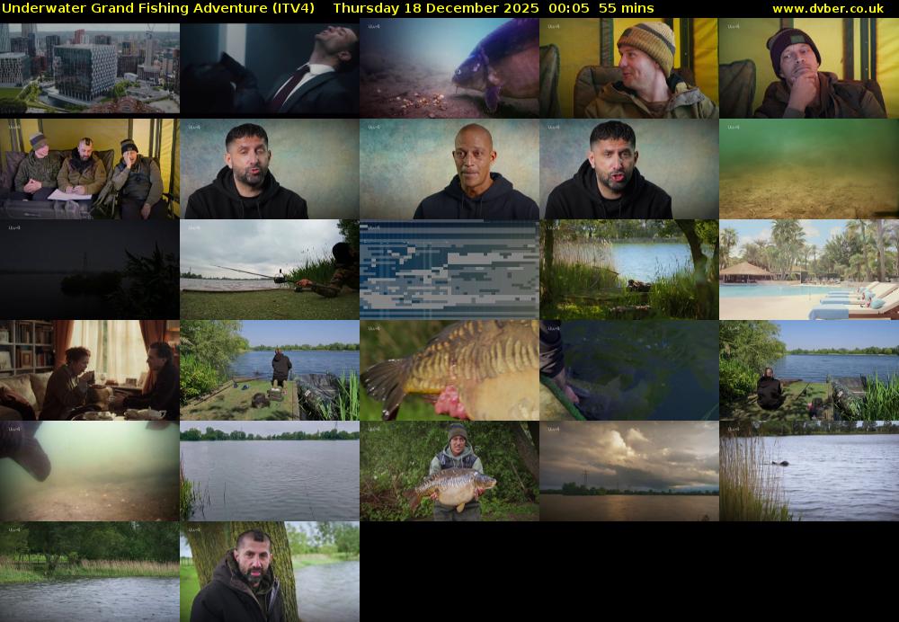 Underwater Grand Fishing Adventure (ITV4) Thursday 18 December 2025 00:05 - 01:00