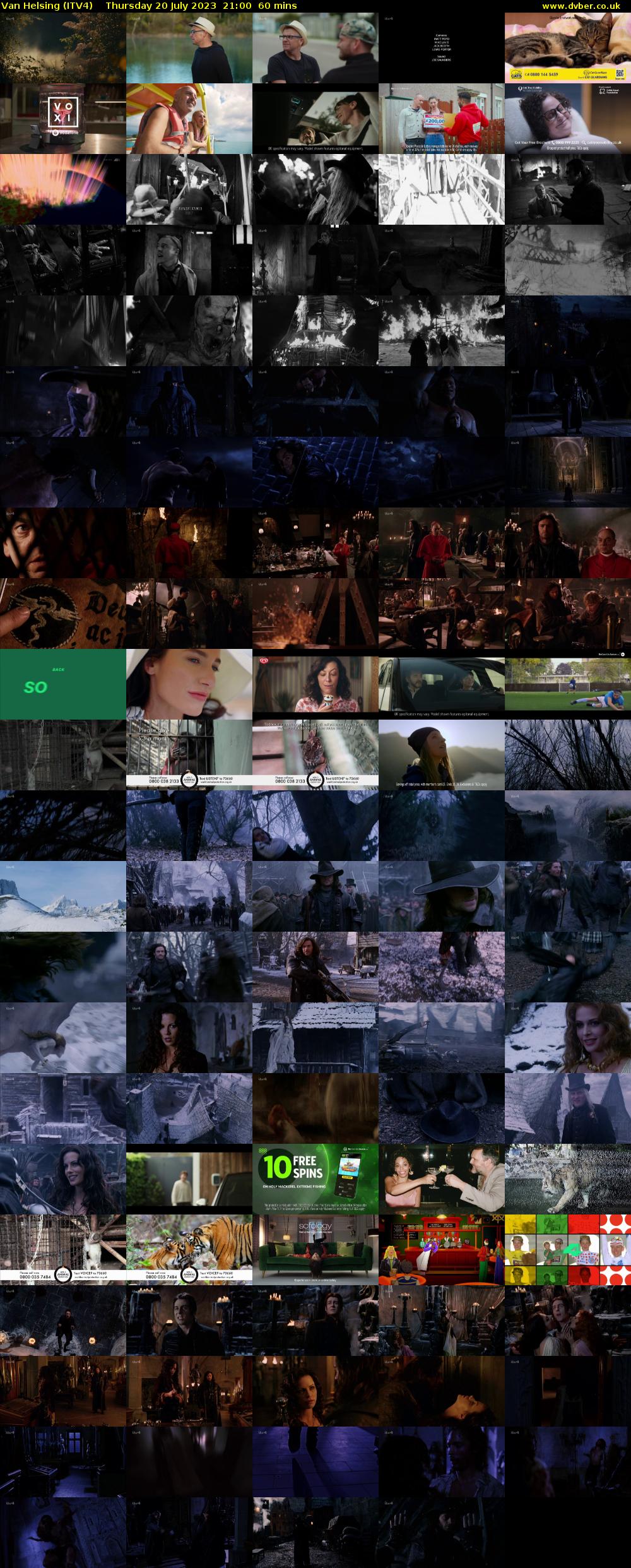 Van Helsing (ITV4) Thursday 20 July 2023 21:00 - 22:00