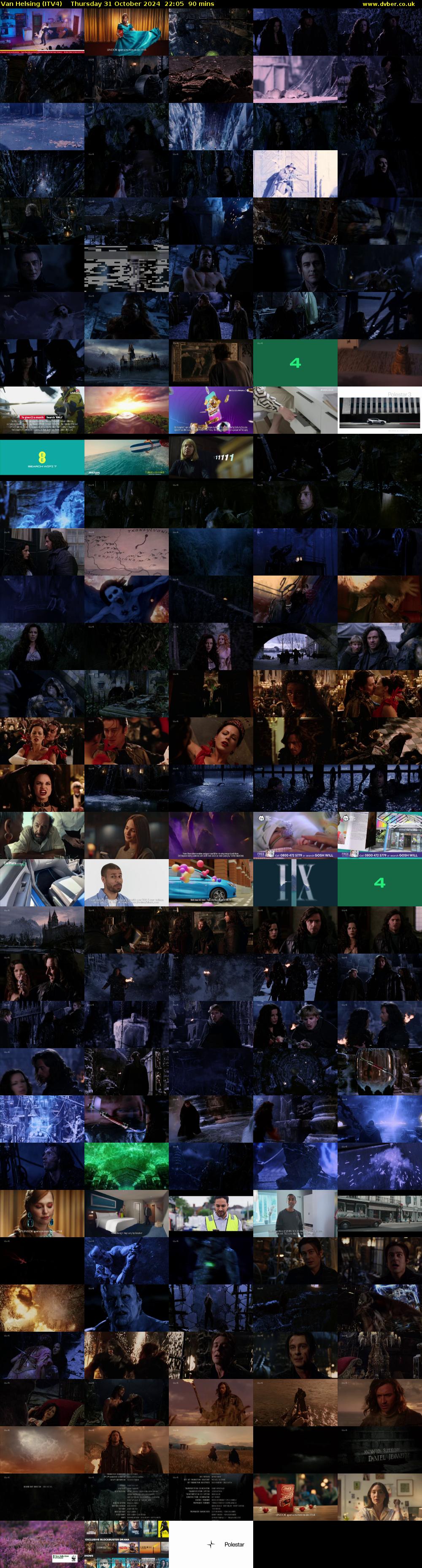 Van Helsing (ITV4) Thursday 31 October 2024 22:05 - 23:35